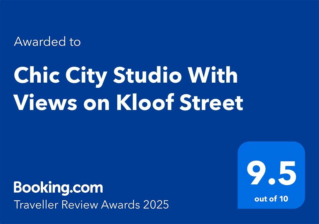アパート Chic City Studio With Mountain Views ケープタウン